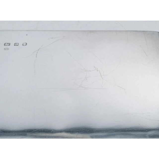 Celtic George V Arts & Crafts Sterling Silver Tray from Adie Brothers Ltd, Birmingham, United Kingdom, 1935 For Sale - Image 10 of 14