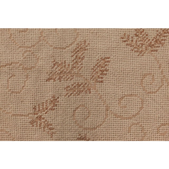 Modern Contemporary Floral Design Needlepoint Eric Cohler Rug by Doris Leslie Blau For Sale - Image 3 of 5