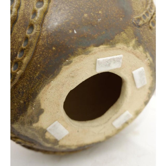 Mid-Century Modern Ceramic Table Lamp, Belgium, 1960s For Sale - Image 4 of 8