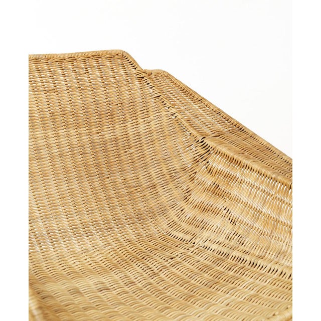 1960s Mid-Century Rattan Lounge Chair, 1960s For Sale - Image 5 of 15