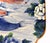 Chinoiserie Ceramic Platter With Koi Fish For Sale In New York - Image 6 of 10