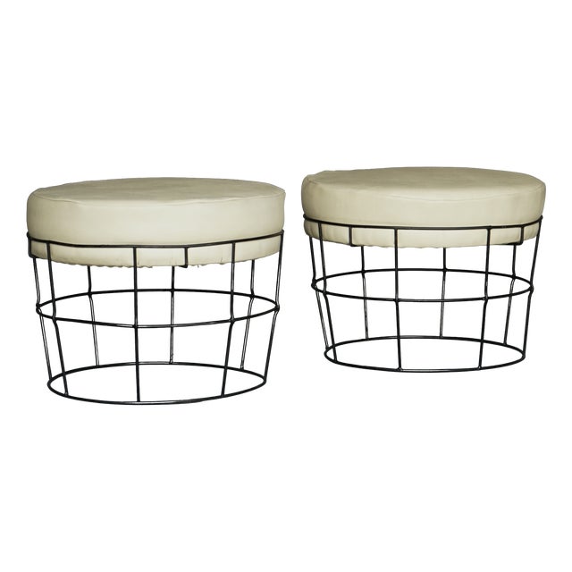 Mid-Century Modern String Hockers in the style of Panton, 1960s, Set of 2 For Sale