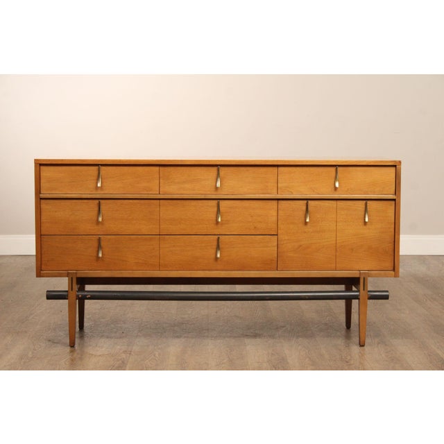 Mid Century Modern Walnut Dresser For Sale - Image 14 of 18