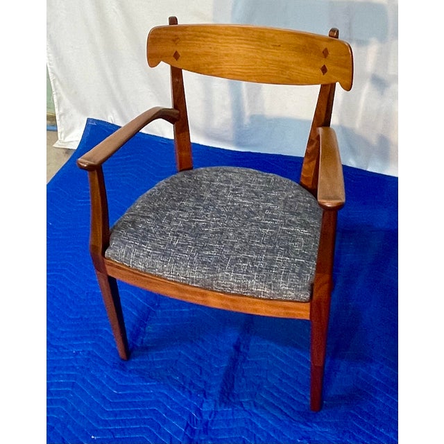 Elevate your dining space or office with this striking, fully restored pair of Kipp Stewart for Drexel "Declaration"...