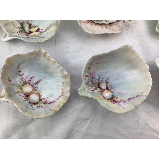 Limoges, France Late 20th Century Limoges France Oyster Cups, Set of 12 For Sale - Image 4 of 9