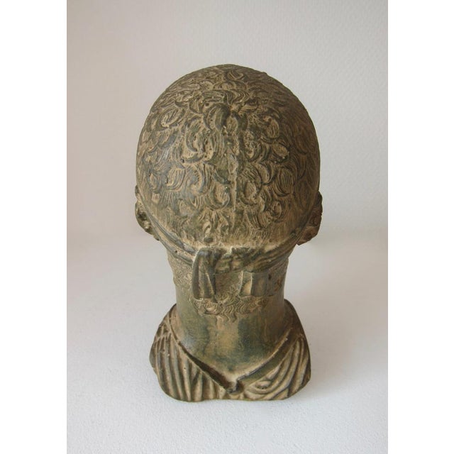 Small Plaster Bust of Delphi, 1950s For Sale - Image 3 of 6