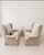 Pair of Gregorius Pineo High Back Loveseats in Oatmeal Linen For Sale - Image 11 of 11