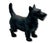Very Nice Vintage Hubley Manufacturing Co. Cast Iron Standing Scottish Terrier - Scottie Dog Doorstop - Circa 1930s For Sale - Image 10 of 18