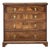 Vintage George 1 Walnut Flip Top Bachelors Chest For Sale