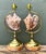Vintage Brass and Wood Shell Lamps - Pair For Sale - Image 9 of 12