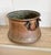 Large Farmhouse Kitchen Vessel - Hand-Hammered Copper Cauldron With Forged Iron Handles - 19th Century For Sale - Image 16 of 16