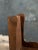 Wood Mid 20th Century Primitive American Tall Back Wooden Chair For Sale - Image 7 of 8