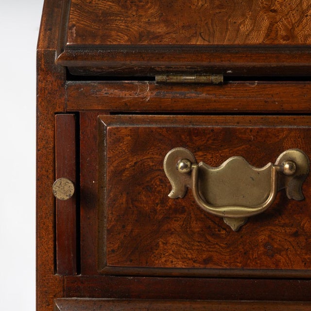 Mid 20th Century Diminutive Burl Desk For Sale - Image 16 of 18
