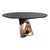 "Modena" Round Table With Bronze and Stainless Steel, Handmade For Sale - Image 10 of 12