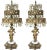 1969 Loevsky & Loevsky Waterfall Crystal Brass & Marble Table Chandeliers - a Pair For Sale - Image 12 of 12