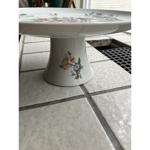 1980s 1980s Le Hardin by Dolphin Cake Plate For Sale - Image 5 of 10