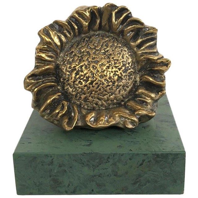 Patrizia Guerresi, Italian Flowe Sculpture, 1986, Bronze For Sale - Image 18 of 18