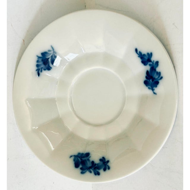 Royal Copenhagen Blue Flower Demitasse Cup and Saucer For Sale In San Francisco - Image 6 of 10