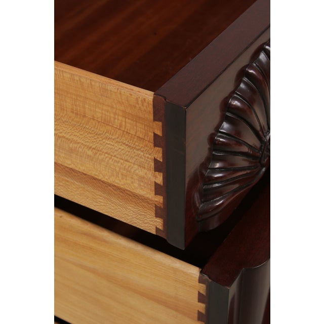 Kindel Mahogany Block Front Goddard For Sale In Philadelphia - Image 6 of 15