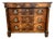 French 19th Century Empire Flame Mahogany Chest of Drawers For Sale