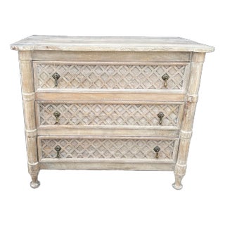 Rustic Farmhouse 3-Drawer Bachelor’s Chest For Sale