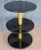 Art Deco Wyman End Table by Theodore Alexander for Ralph Lauren, Black Marble & Brass For Sale - Image 3 of 14