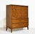 Mid-Century Modern 1960s Mid Century Modern Walnut Highboy Dresser by Dixie Furniture For Sale - Image 3 of 14