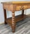 Antique French Style Oak Console Table with Drawers For Sale - Image 10 of 18