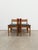 Brown Set of 4 Vintage Edmund Homa Polish Mid Century Dining Chairs For Sale - Image 8 of 10