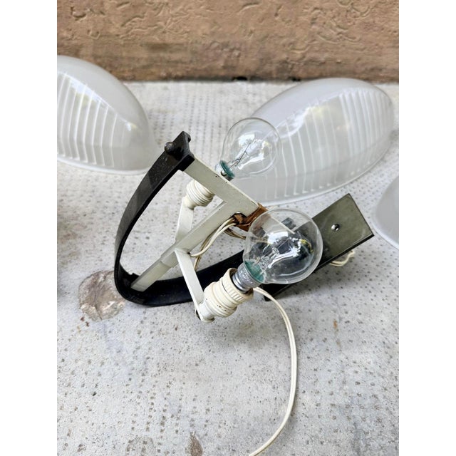 Metal Vintage Lambda Wall Lamps by Vico Magistretti for Artemide, 1961, Set of 2 For Sale - Image 7 of 18