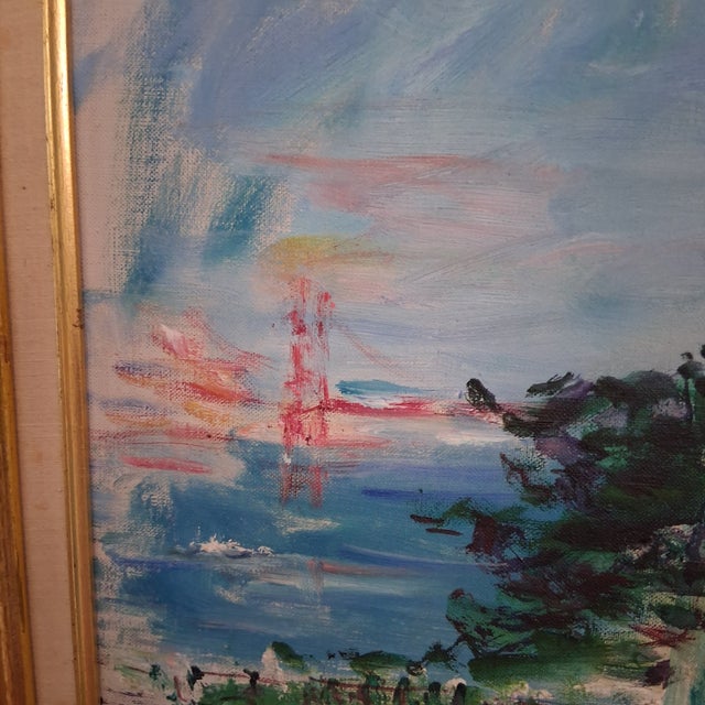 Post Impressionist Mid 20th Century Dimitrie De Berea Oil on Canvas Great Provenance! For Sale - Image 3 of 13