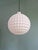 Mid-Century Modern Space Age White Opaline Glass Spherical Pendant Light, 1960s For Sale - Image 3 of 13