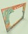 Boho Chic Vintage Oversized Hand Carved Tropical Leaf Wall Mirror, Signed Heffner & Vatalaro For Sale - Image 3 of 12