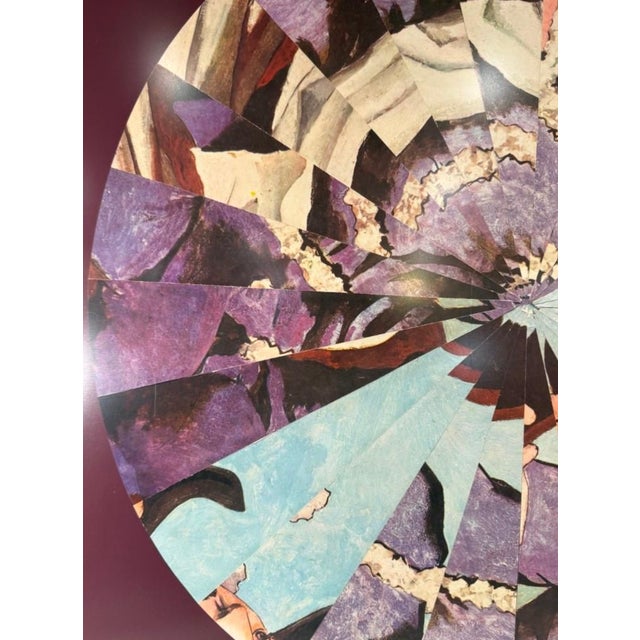 2000 - 2009 "Picasso/Tondo" #1/5 — Framed Collage, Herbert Simon 2008 For Sale - Image 5 of 10