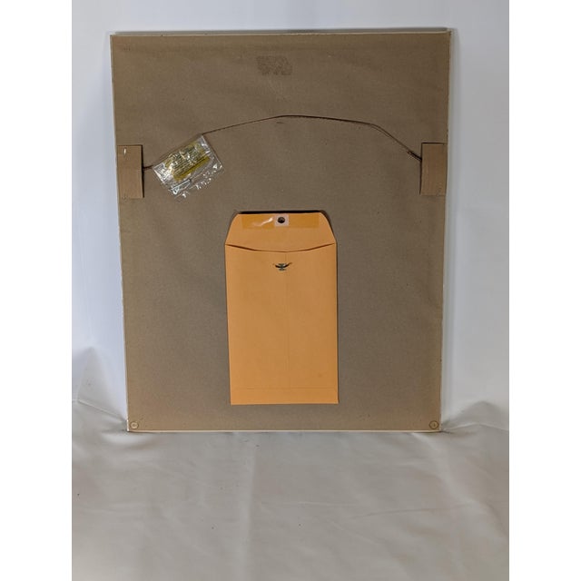 This is a colored-pencil drawing signed by Karin Krohne Kaufman. Dated 1996. Collected at the David Barnett Gallery,...