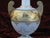 Mid 19th Century Table Lamp Glass Urn Vase Antique Bohemian Moser Gold Leaves For Sale - Image 5 of 18