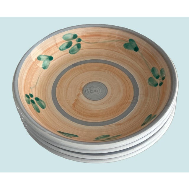 Early 21st Century 12 Italian Hand Painted Plates & Bowls by Caleca For Sale - Image 5 of 11