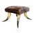 American Victorian Era Steer Horn Footstool c.1880 For Sale - Image 9 of 9