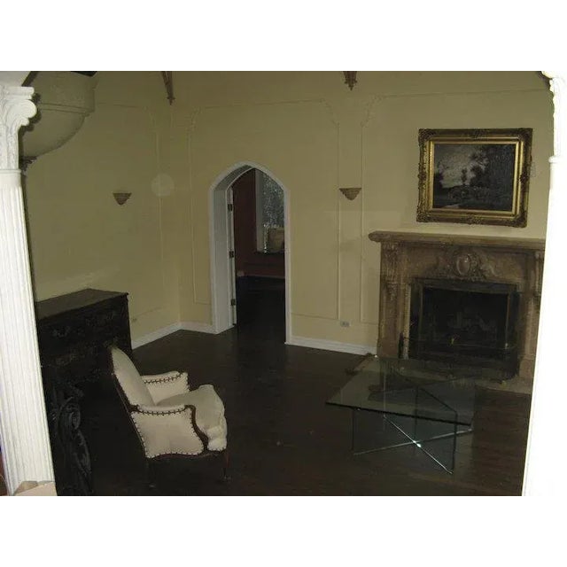 Traditional Late 19th Century "Sheep Herder" Landscape Oil Painting by Adolf Kaufmann, Framed For Sale - Image 3 of 12