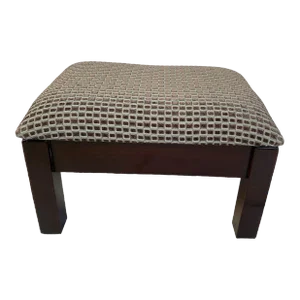 1915s Antique American Arts & Crafts Walnut Footstool