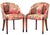 Red Art Deco French Tub Chairs with Upholstery, 1930s, Set of 2 For Sale - Image 8 of 8