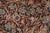 Shabby Chic Botanical 1990's Pak-Persian Brown/Gray Wool Round Rug - 6'2'' X 6'3'' For Sale In New York - Image 6 of 9