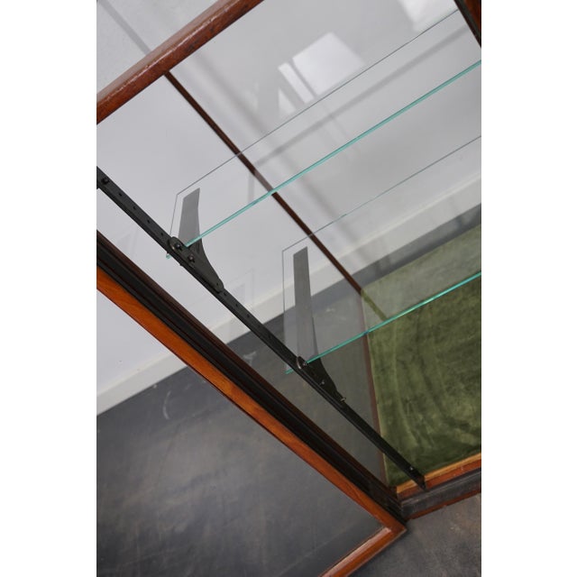 Victorian Mahogany Shop Display Cabinet Counter or Vitrine, Late 19th Century For Sale - Image 10 of 16