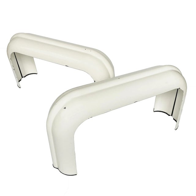 White Artemide Eco Table Lamp by Luciano Annichini C. 1970's For Sale - Image 8 of 11