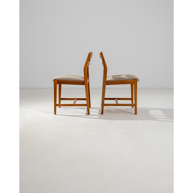 Wood 20th Century Danish Wooden Chairs, Pair For Sale - Image 7 of 13