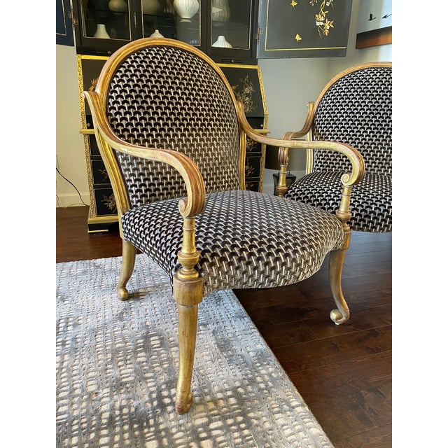 Rose Tarlow Verona Arm Chairs- a Pair For Sale In Phoenix - Image 6 of 12