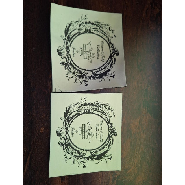 Baker Furniture Company Vintage Baker Furniture Side Chairs For Sale - Image 4 of 5