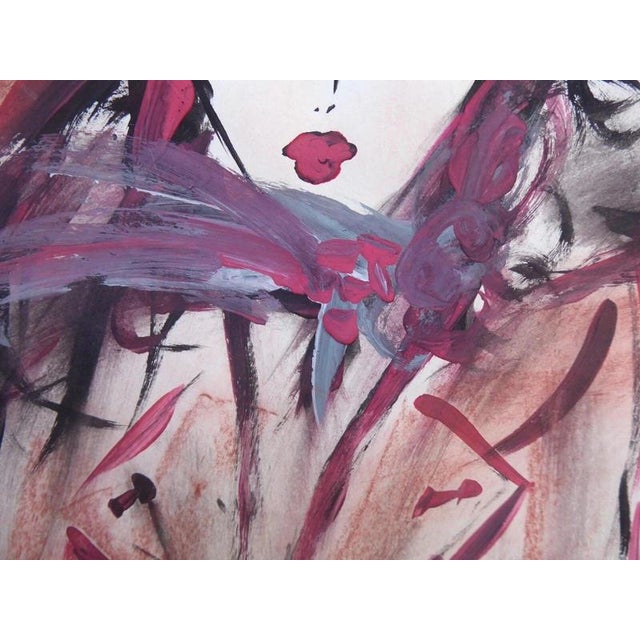 Girl in the Hat, 1960s, Watercolour For Sale - Image 10 of 14