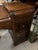 1970s Vintage Wooden Writing Desk With Drawers For Sale - Image 4 of 4
