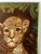 1970 Leopard Cub Wesco Reltex Framed Fabric on Board For Sale In Miami - Image 6 of 12